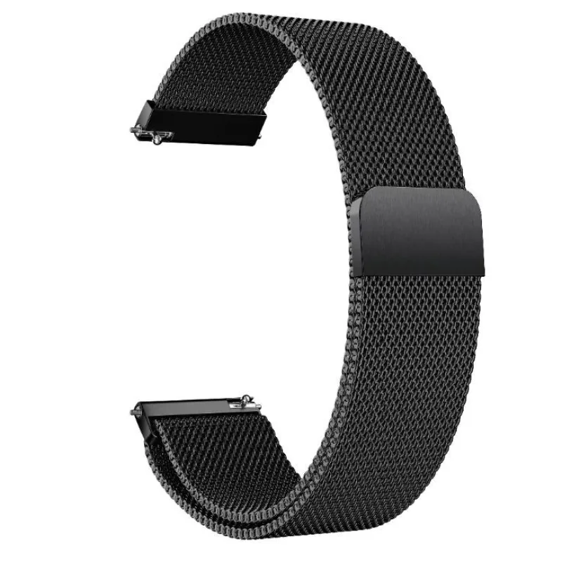 Milánský tah černý 22mm ESES 1530001050