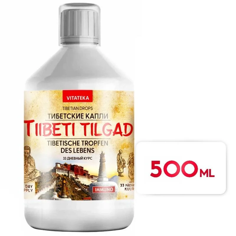 Vitateka Tibetské kvapky 500 ml -
