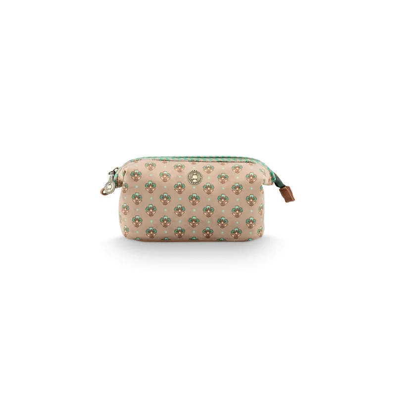 Pip Studio kosmetická taška Cooper Jaipur Flower - zelená
