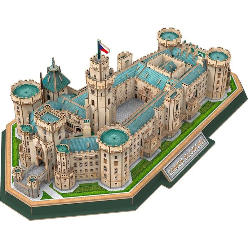 CubicFun 3D puzzle Zámok Hluboká 158 dielikov
