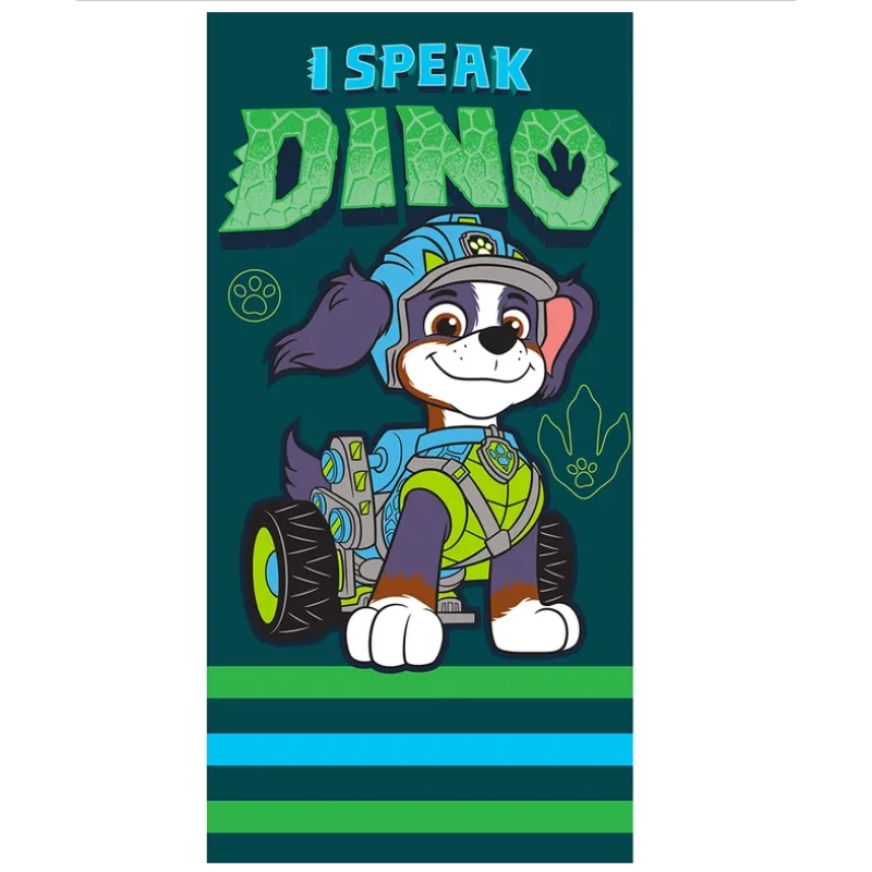 Detská osuška Tlapková Patrola Môj Kamarát Dino 70x140 cm
