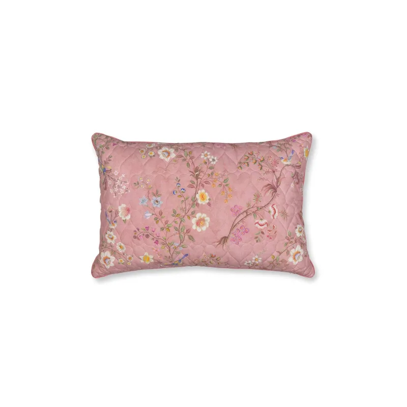 Pip Studio prošívaný polštář Lotus Lullaby 45 x 70 cm - růžový
