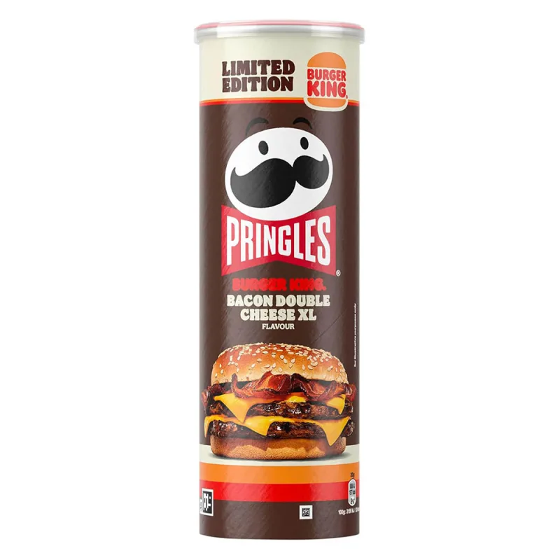Pringles Burger King Bacon Double Cheese XL 165g