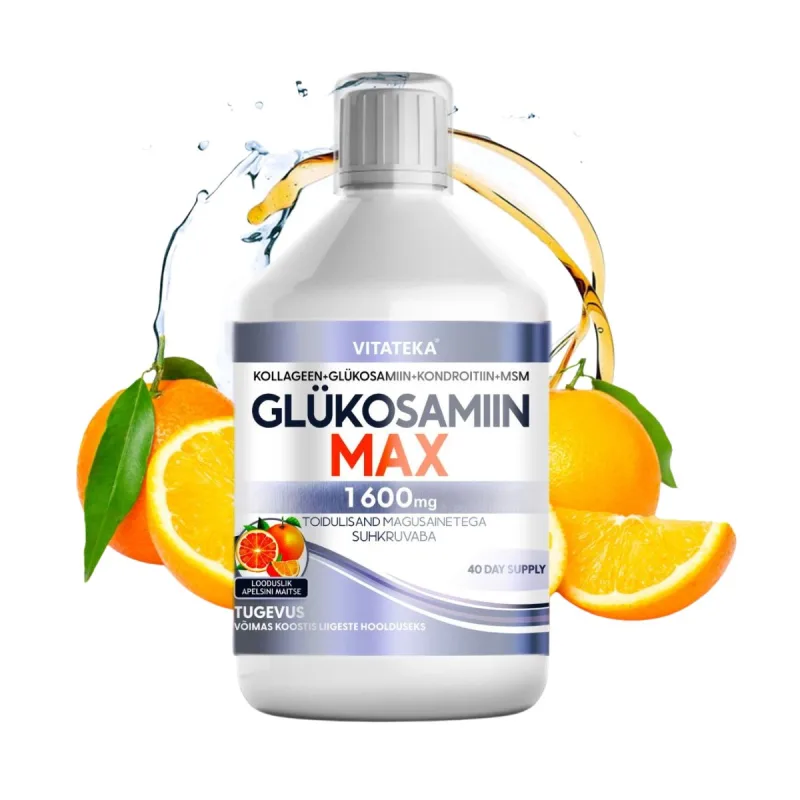 Vitateka Glukozamín MAX 1600 mg - 500 ml -