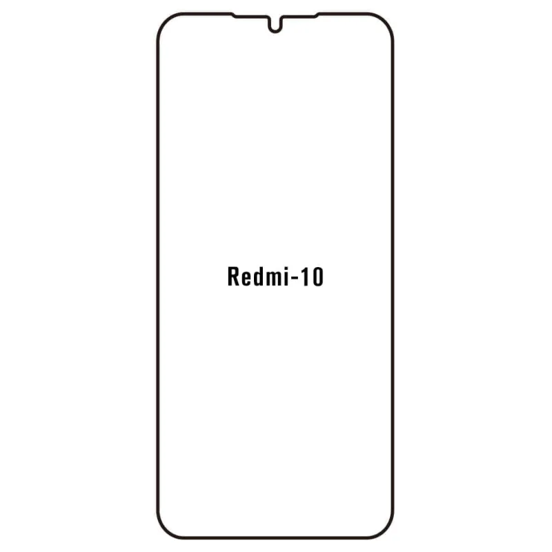 Sunshine Xiaomi Redmi 10 5G Predná Hydrogél ochranná fólia Strih: Predná 1, Typ fólie: Anti-Spy (Privacy)