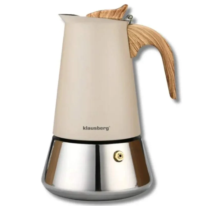 Moka kanvica Klausberg KB-7995 300 ml – 6 šálok, na indukciu