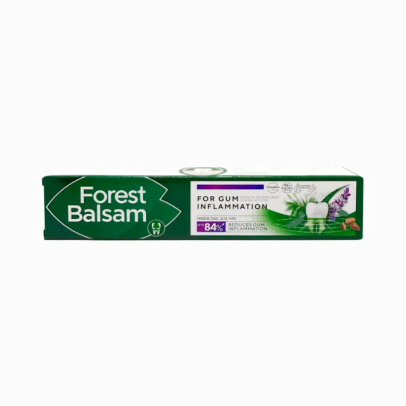 Forest Balsam Zubná pasta so šalviou, aloe a ihličnatým extraktom - zápal ďasien - 75 ml -