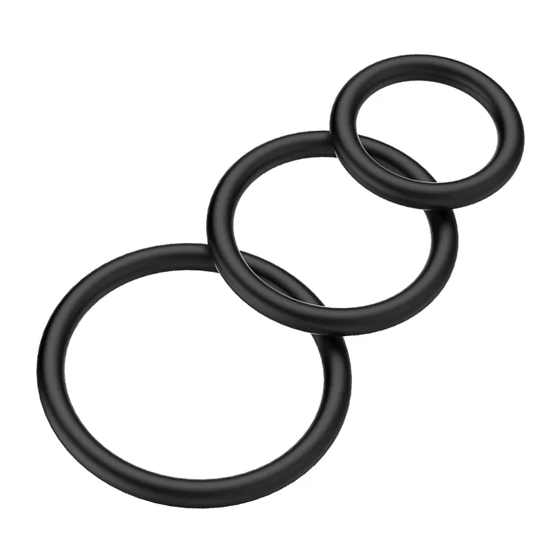 Pretty Love RINGS Rubber set (3ks)