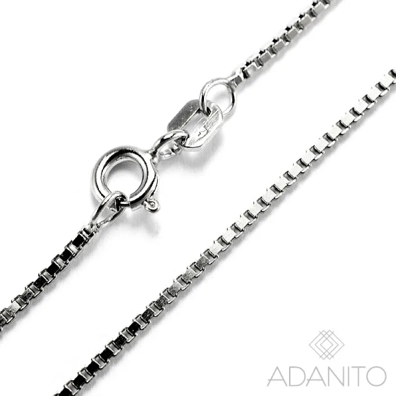 Strieborná retiazka ADANITO SSRK011808VENE, 45 cm