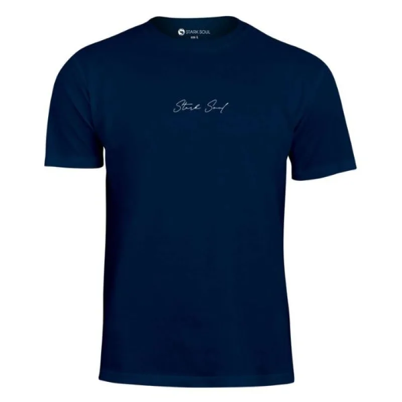 Stark Soul® Pánske Tričko Klasik Logo modré Farba: Modrá, Veľkosť: XXL