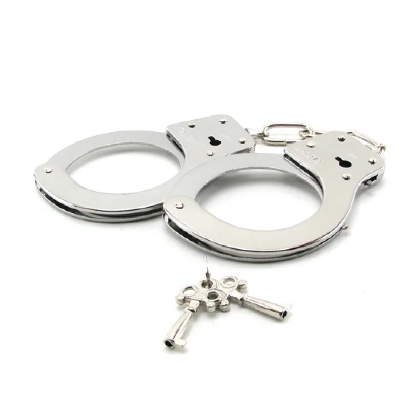 California Large Metal Handcuffs with Keys