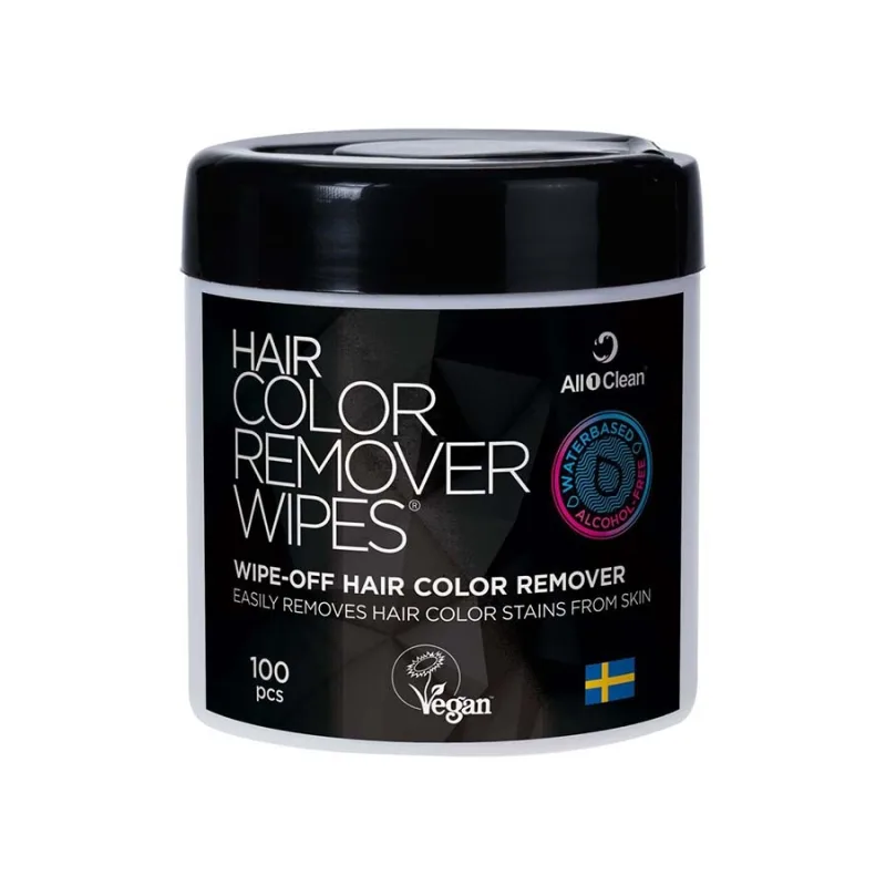 DISCIDE Čistiace obrúsky na odstránenie farby z pokožky DISICIDE All1Clean Hair color remover wipes - 100 ks