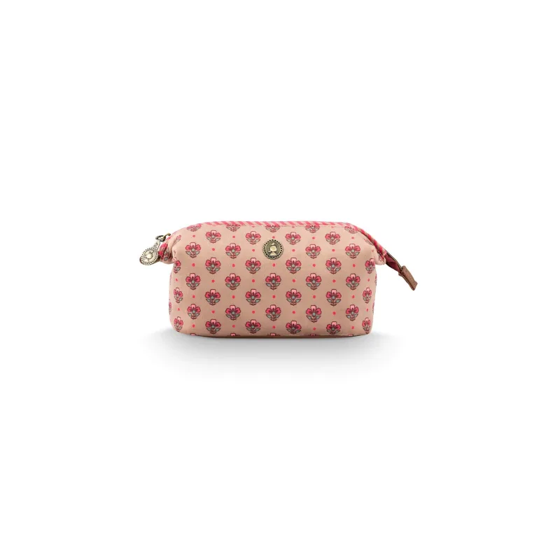 Pip Studio kosmetická taška Cooper Jaipur Flower - růžová