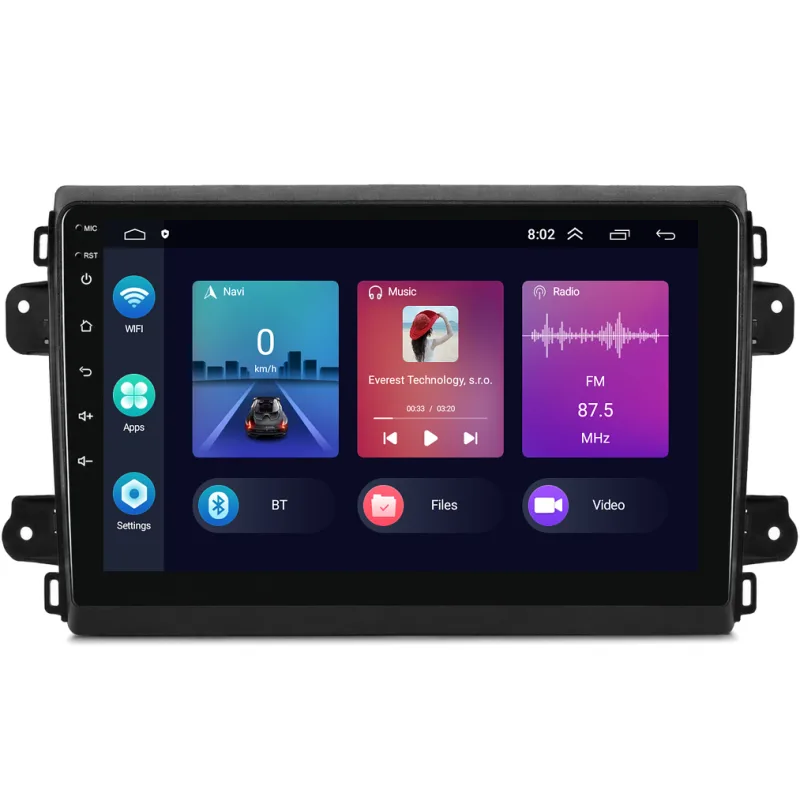 Podofo 2DIN autorádio PEV200 Android, Fiat Ducato 2021+ B067/A8128