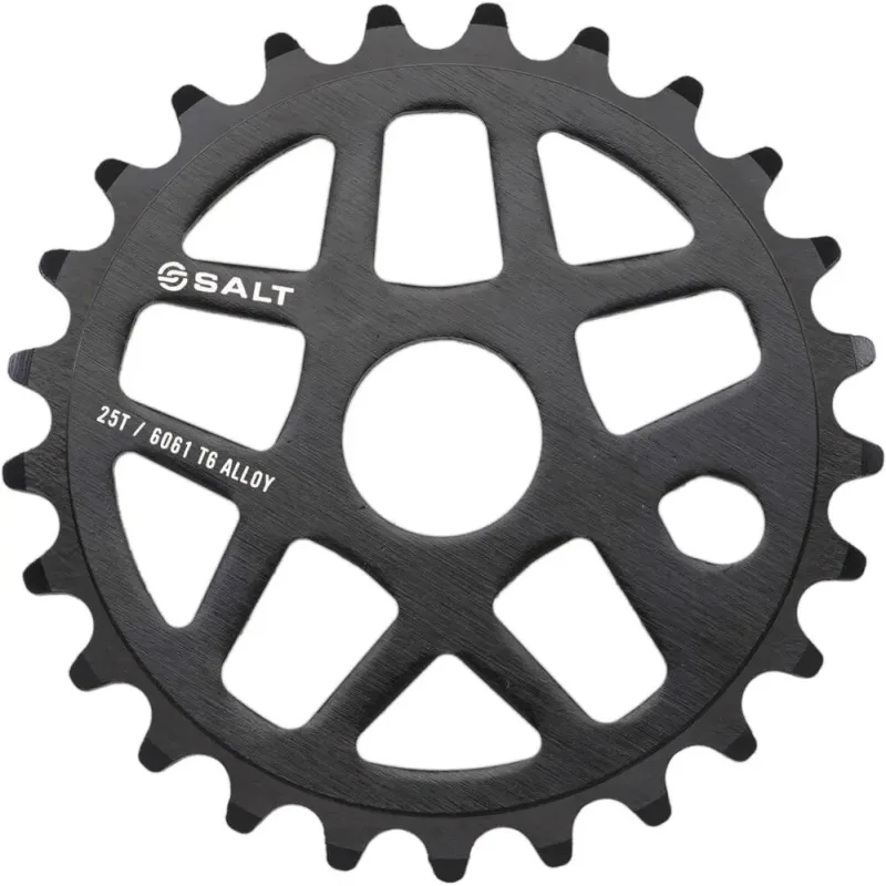 Salt Gateway Alloy BMX Prevodníky (Čierna|25T)