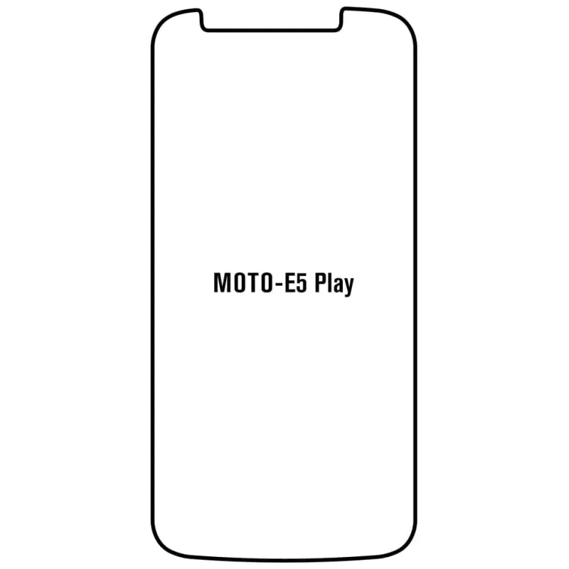 Sunshine Motorola E5 PLAY Predná Hydrogél ochranná fólia Strih: Kompatibilná s krytom, Typ fólie: Anti-Spy (Privacy)