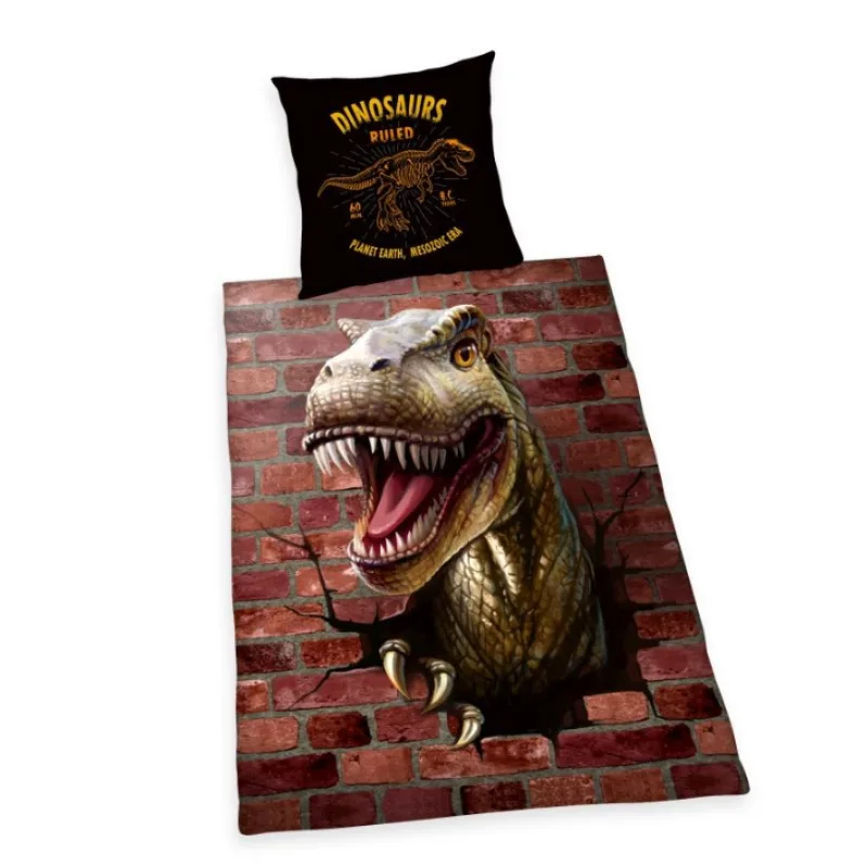 Herding Obliečky 3D Efekt Dino 140/200, 70/90 cm