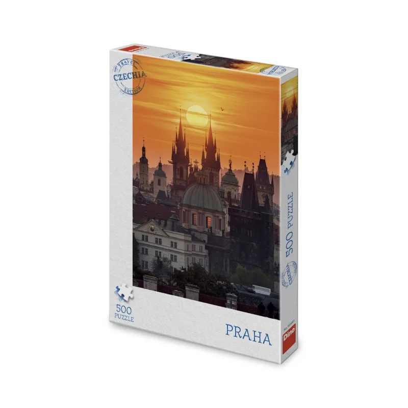 Dino PRAHA STOVEŽATÁ 500 Puzzle TRAVEL