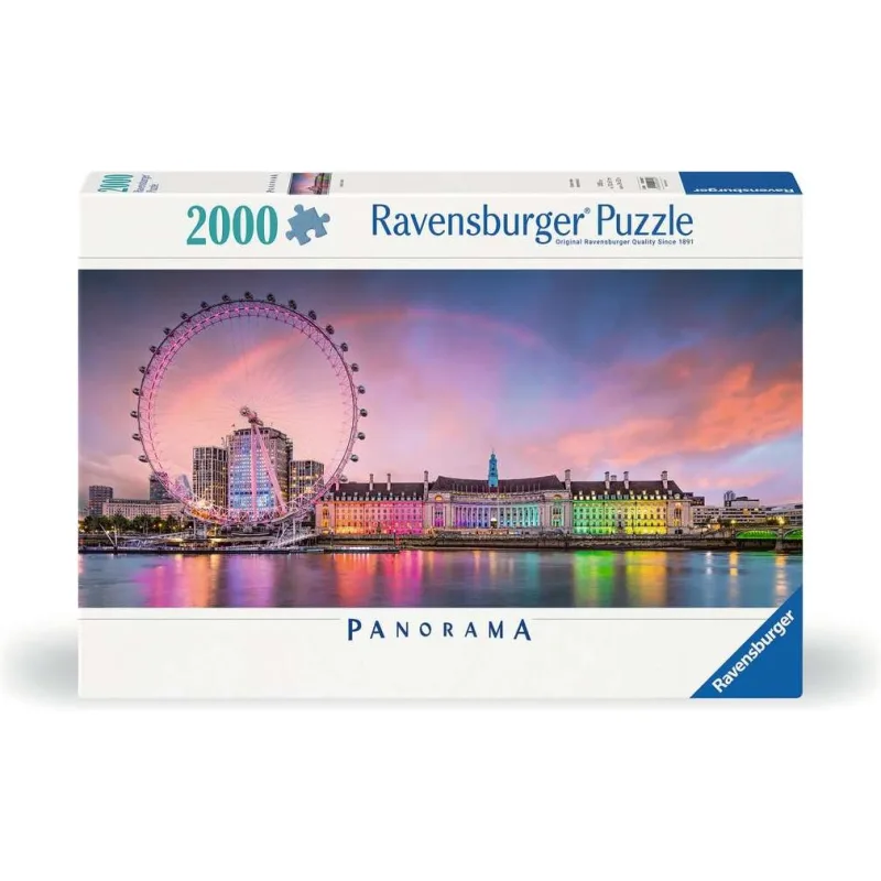 Ravensburger Panoramatické puzzle Farebný Londýn 2000 dielikov