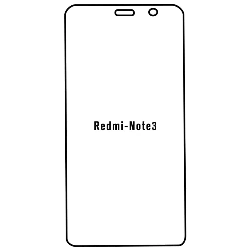 Sunshine Xiaomi Redmi Note 3 Predná Hydrogél ochranná fólia Strih: Kompatibilná s krytom, Typ fólie: Matná