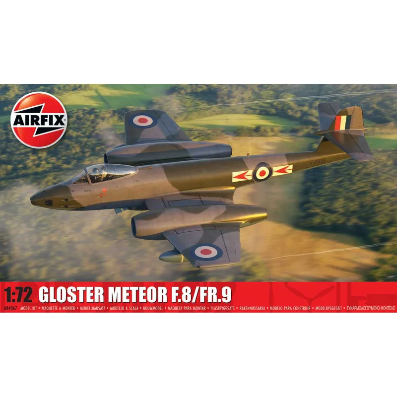 Airfix Classic Kit lietadlo A04067 - Gloster Meteor F.8/FR.9 (1:72)
