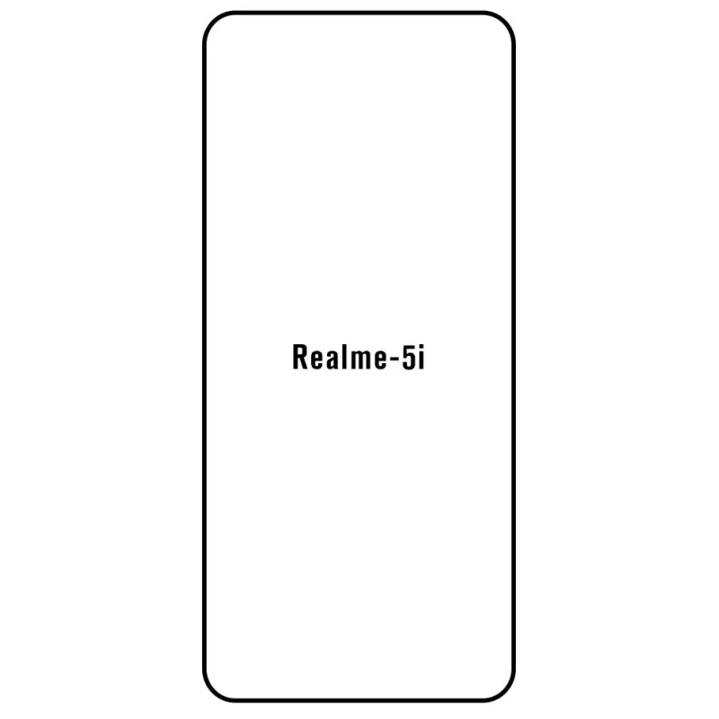 Sunshine Realme 5i Predná Hydrogél ochranná fólia Strih: Predná 2, Typ fólie: Anti-Spy (Privacy)