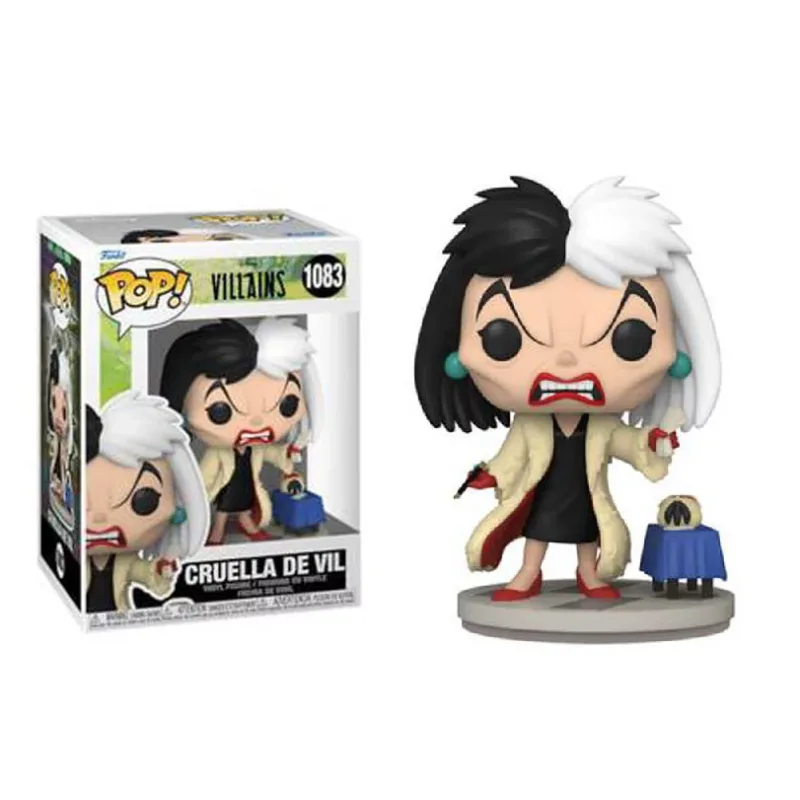 Funko POP! Disney Villains Disney vinylová Cruella de Vil 9 cm
