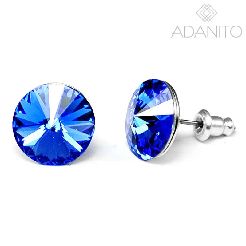 Náušnice s kryštálmi Swarovski Components ADANITO BK370001B1