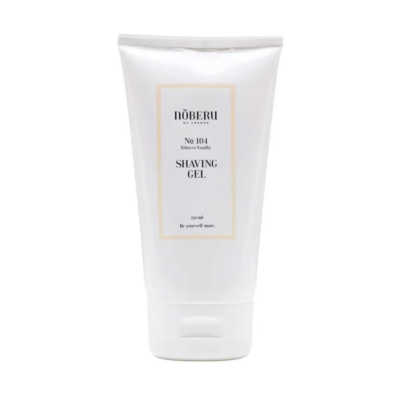 NOBERU OF SWEDEN Transparentný gél na holenie NOBERU Shaving gél Tobacco vanilla 150 ml