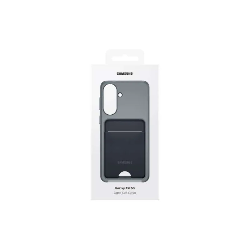 Samsung Zadný kryt s vreckom na kartu A57 Black (EF-OA576TBEGWW)