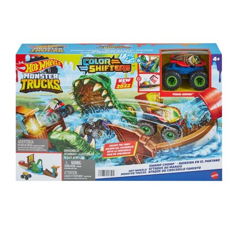 Hot Wheels MONSTER TRUCKS COLOR SHIFTERS RAW CIRCLE