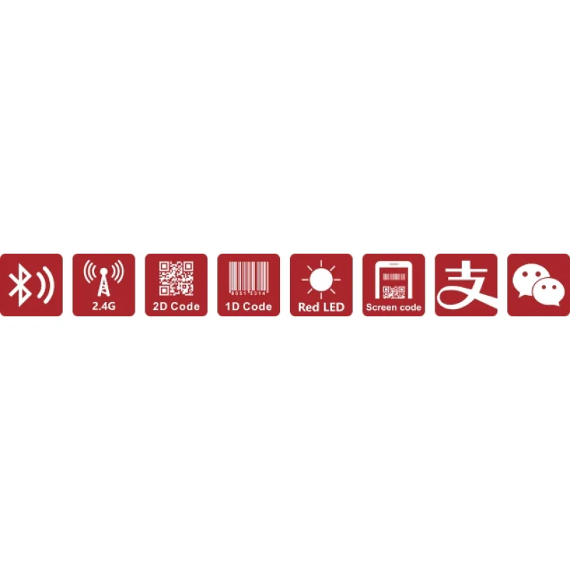 Skener ExVAN E-9610 2D Wireless s nabíjacou kolískou