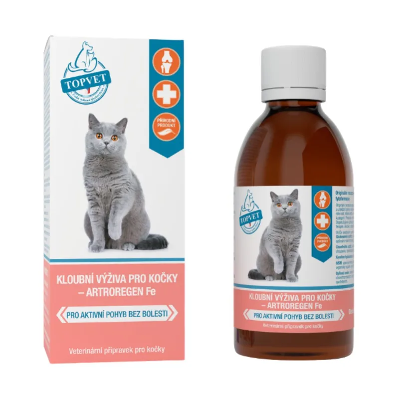 Green idea Kĺbová výživa pre mačky - Artroregen Fe 200 ml -