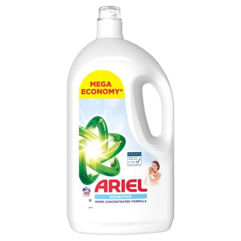 Ariel prací gel Sensitive 4,05 l 90PD