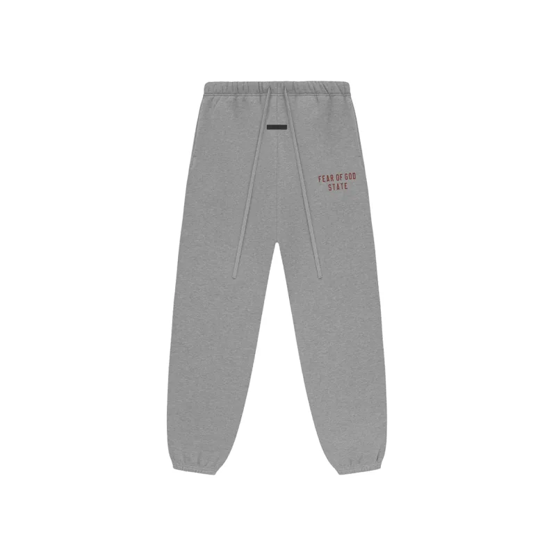 Fear of God Essentials Fleece Sweatpant Dark Heather - XL