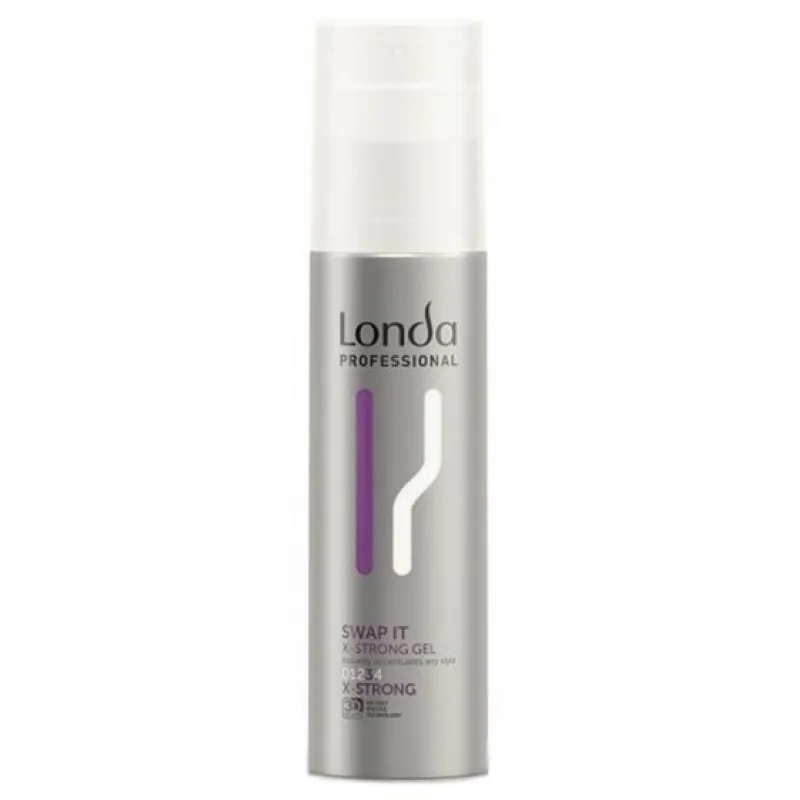 LONDA Professional Swap It X-Strong Gel 100ml - stylingový gel pre kreatívne tvarovanie