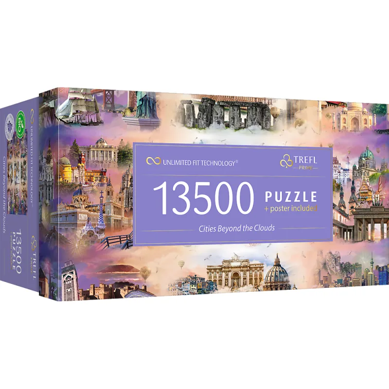 Trefl Puzzle UFT Mestá za oblakmi 13500 dielikov