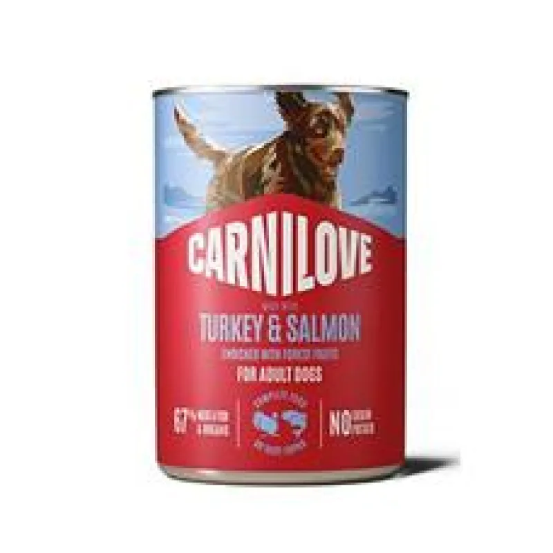 Carnilove Dog Can paté Turkey&Salmon 400g