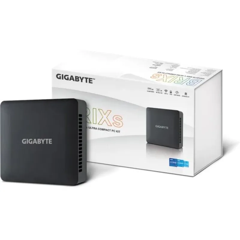 GIGABYTE Brix Mini PC Barebone GB-BRi7H-1355, Intel Core i7-1355U