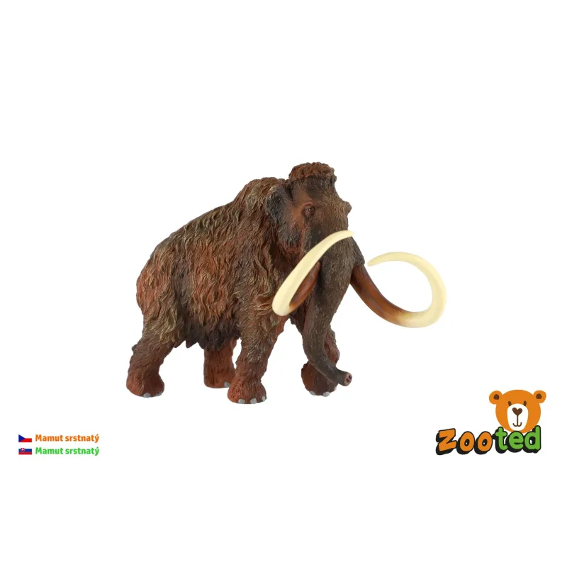 ZOOted Mamut srstnatý zooted plast 18 cm