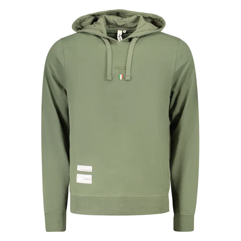Pánska Mikina bez zipsu ACCADEMIA MILITARE - Zelená Farba: Zelená, Veľkosť: 2XL