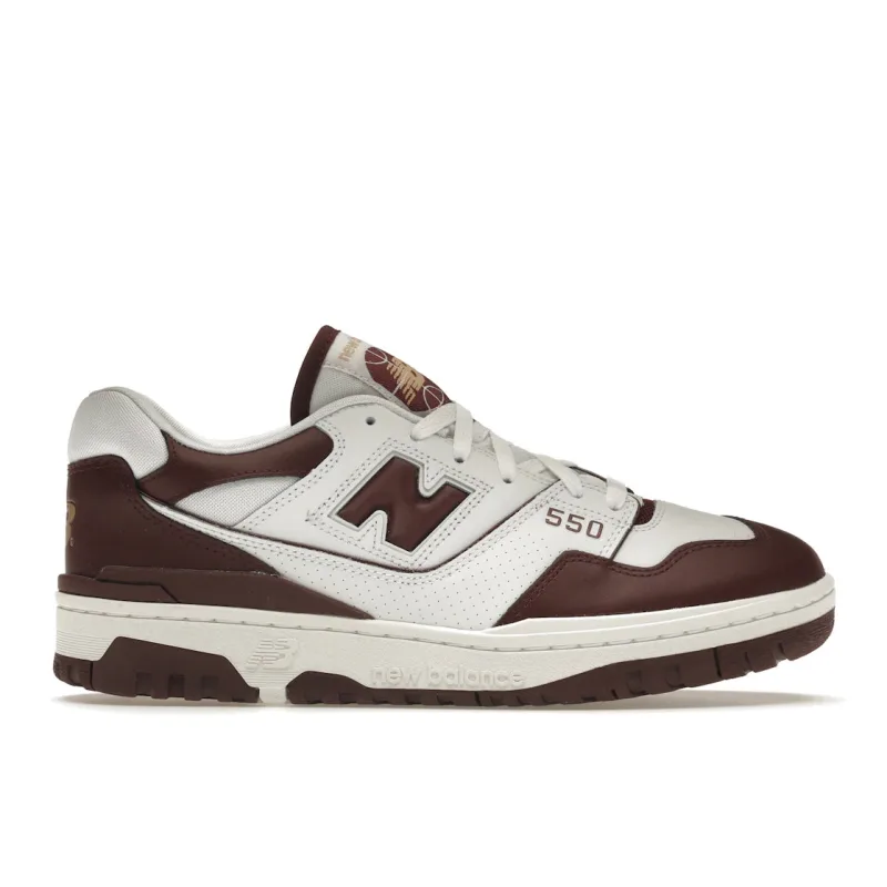 New Balance 550 White Burgundy - 36
