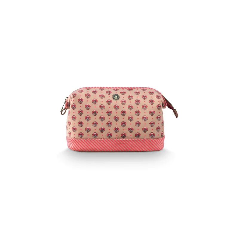 Pip Studio kosmetická taška Cooper Jaipur Flower - růžová
