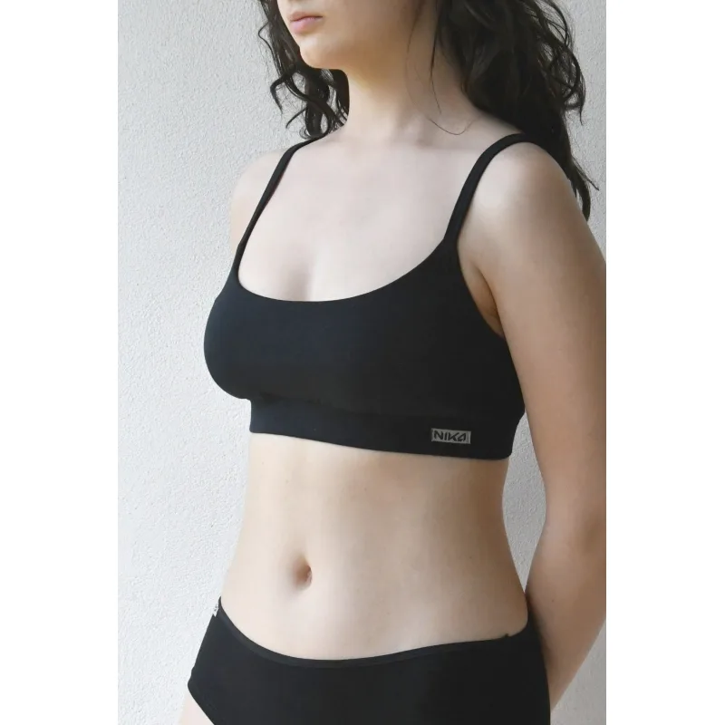 Športová podprsenka JOHANA Chic Sport - čierne, XL