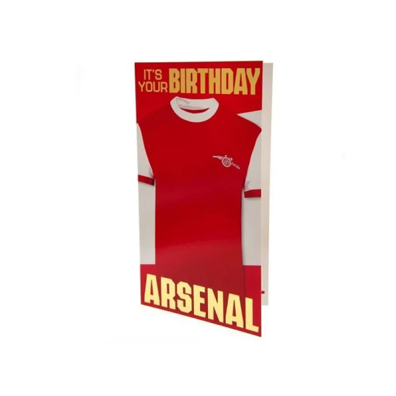 Arsenal narodeninová karta