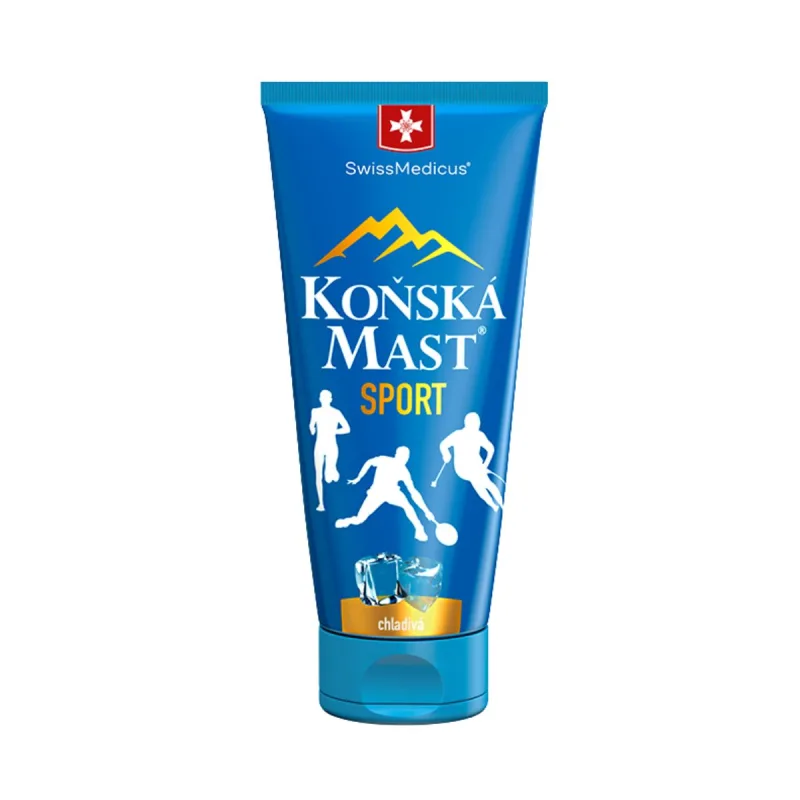 SwissMedicus Konská Mast® Sport chladivá - 200 ml -