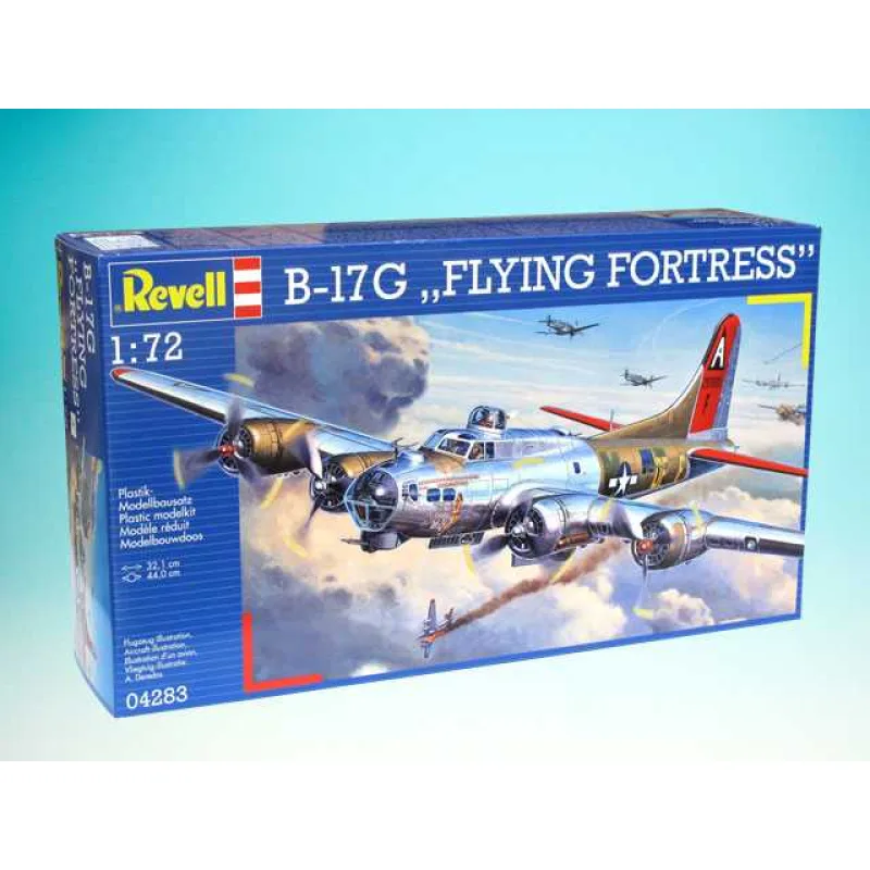 Revell Plastic ModelKit lietadlo 04283 - B-17G Flying Fortress (1:72)