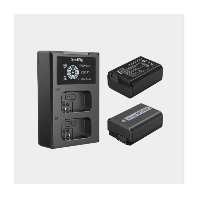 SmallRig 3818 NP-FW50 Battery & Charger Kit (3818)