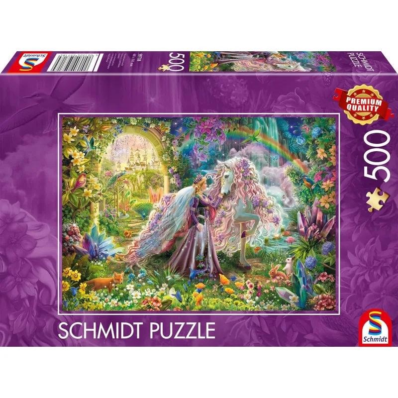 Puzzle Schmidt 500 dielikov Snová cesta s jednorožcom