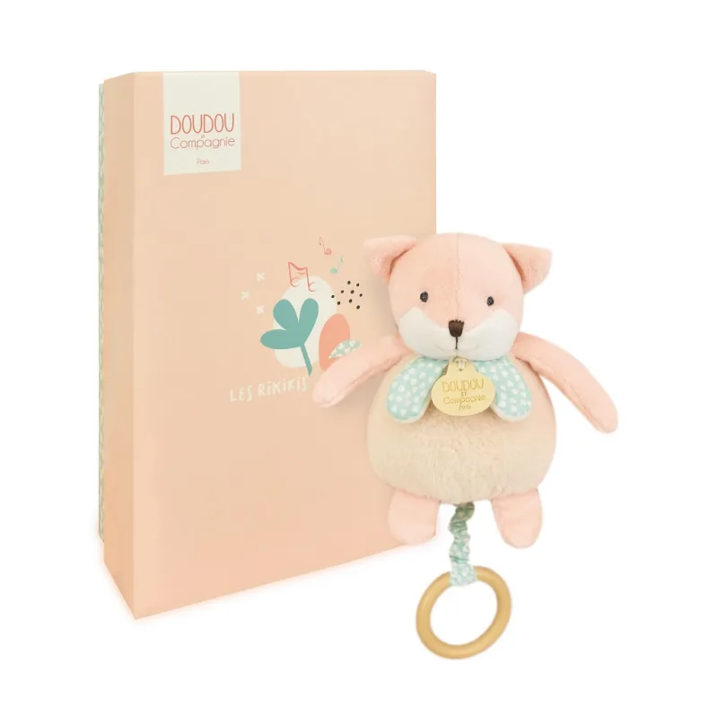 Doudou et Compagnie Paris Doudou Plyšová líška hrajúca melódiu 20 cm